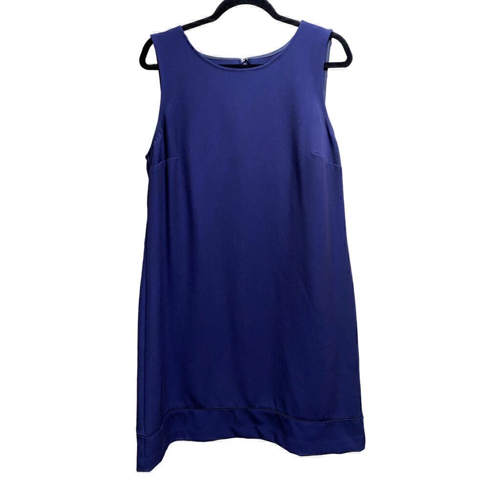 Maison Jules sleeveless blue dress. SZ XL